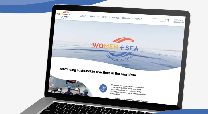 Image de Création d'un site internet pour WoMen+Sea