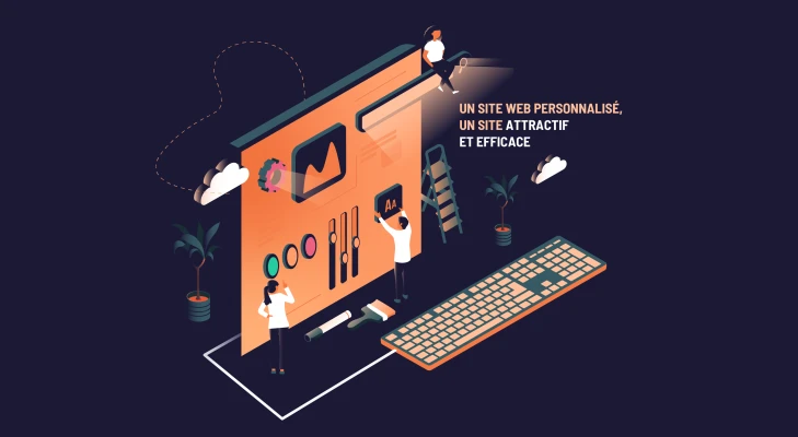 Image de Un site web personnalisé, un site attractif et efficace