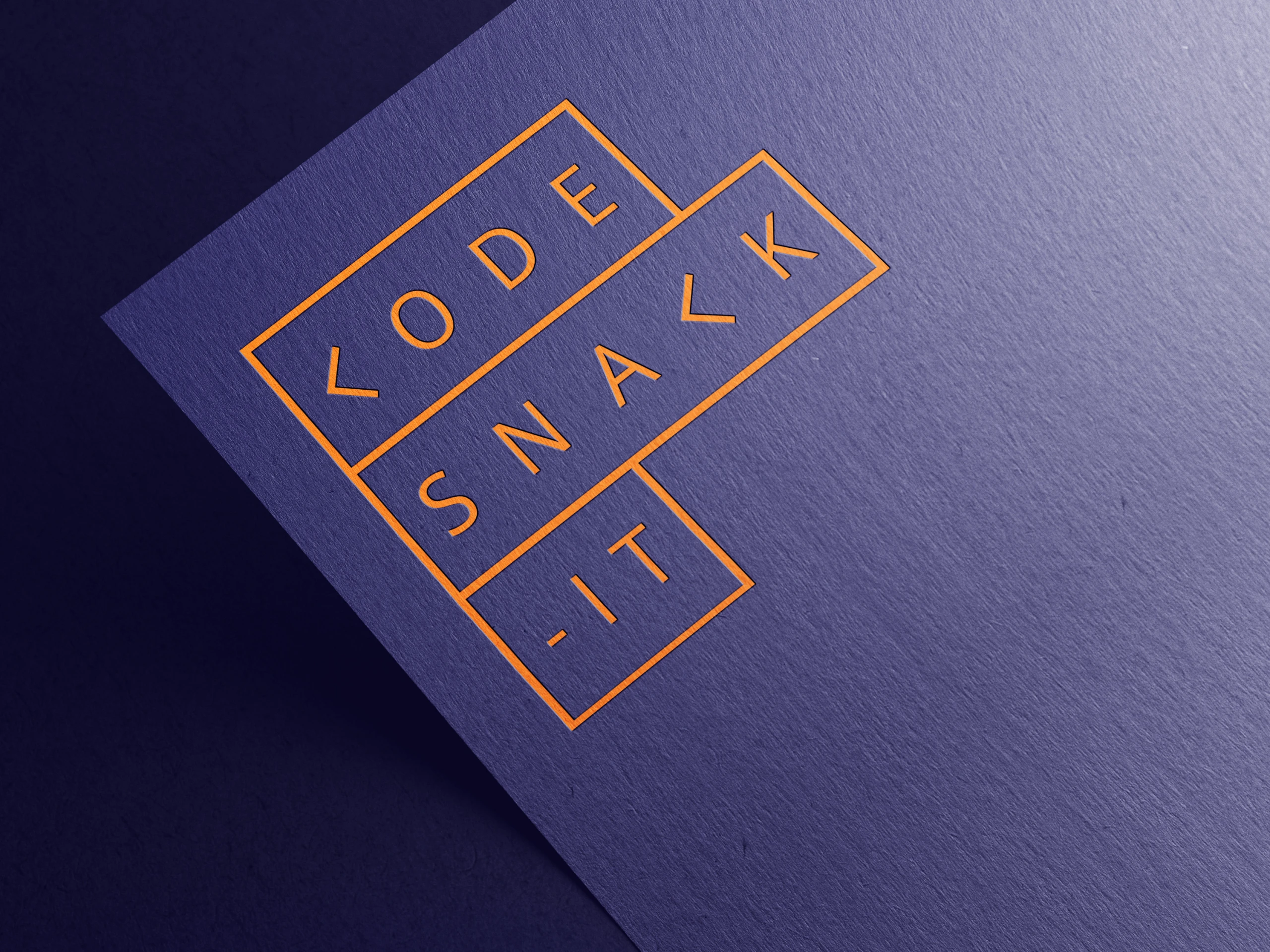 Image de couverture de Identité visuelle pour Code Snack-IT