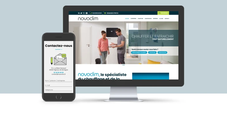 Image de Novoclim : le site web du spécialiste de la pompe à chaleur