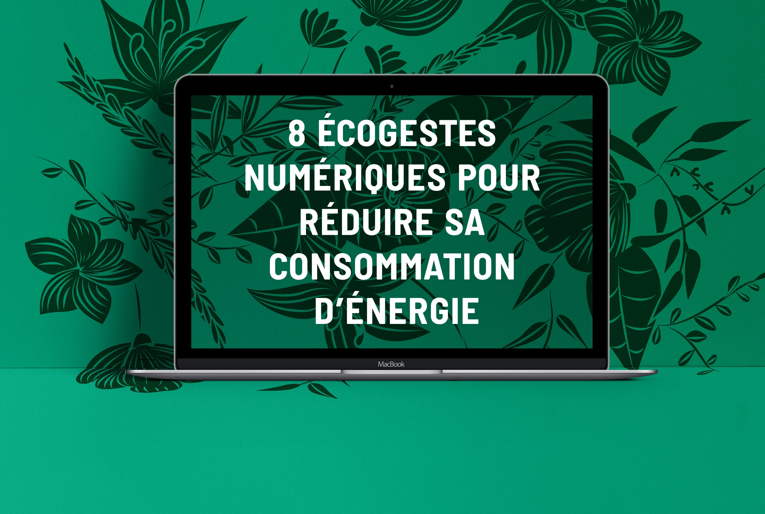 Image de couverture de Réduire sa consommation d'énergie en 8 écogestes numériques